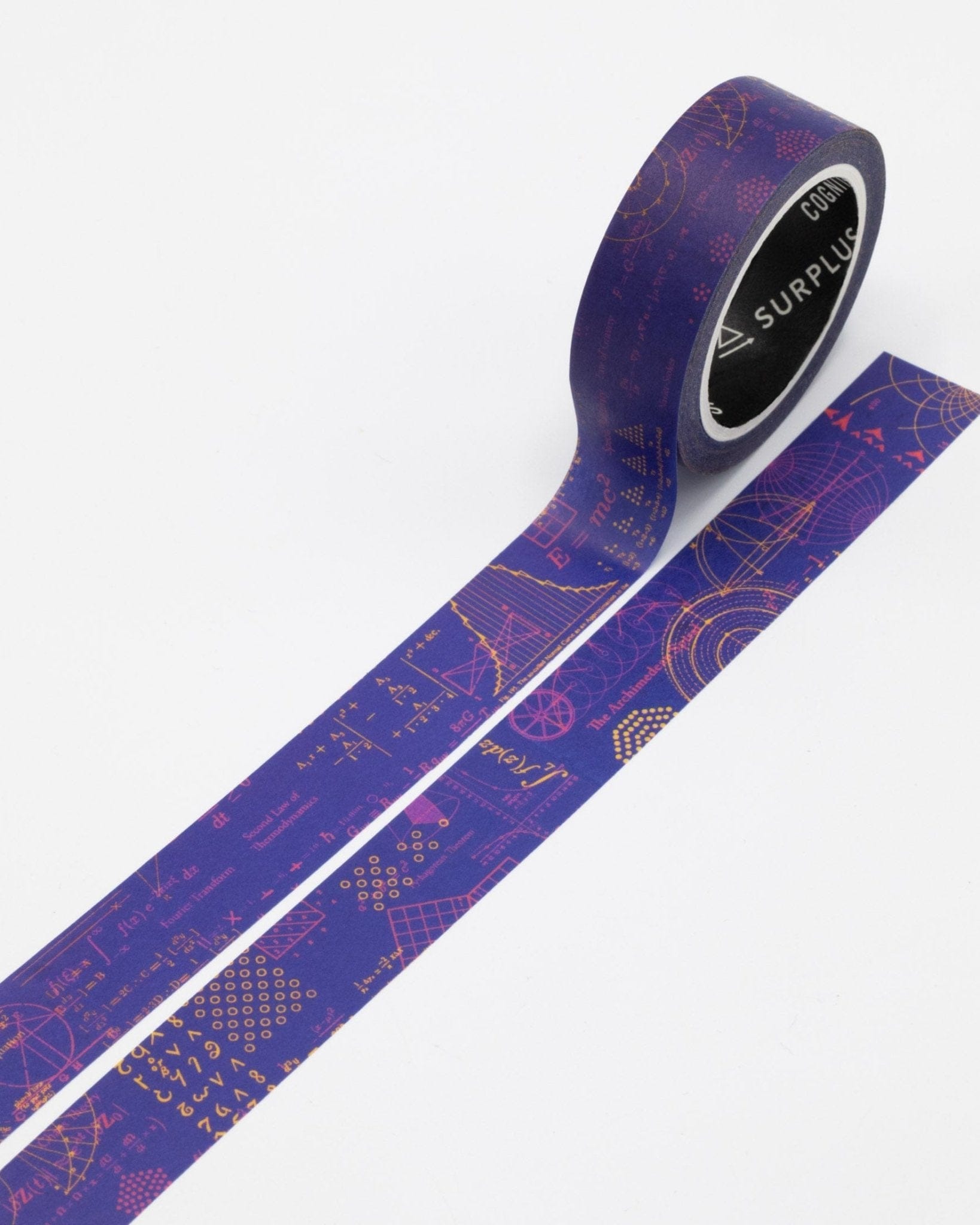 Equations That Changed the World Washi Tape Cognitive Surplus
