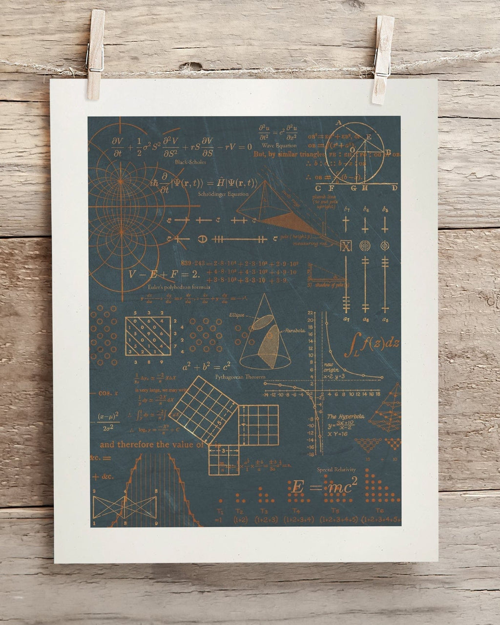 Equations That Changed the World Museum Print – Cognitive Surplus