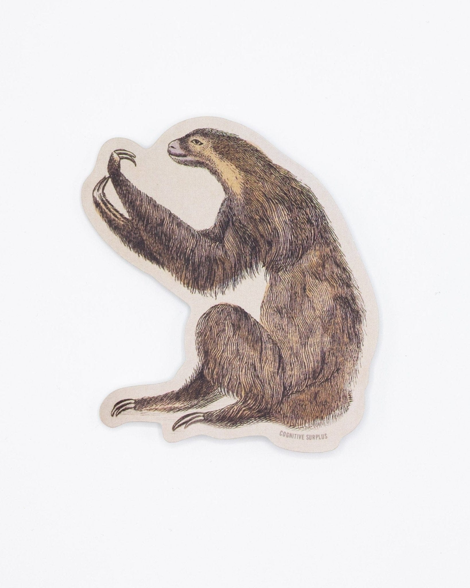 Existential Sloth Sticker Cognitive Surplus