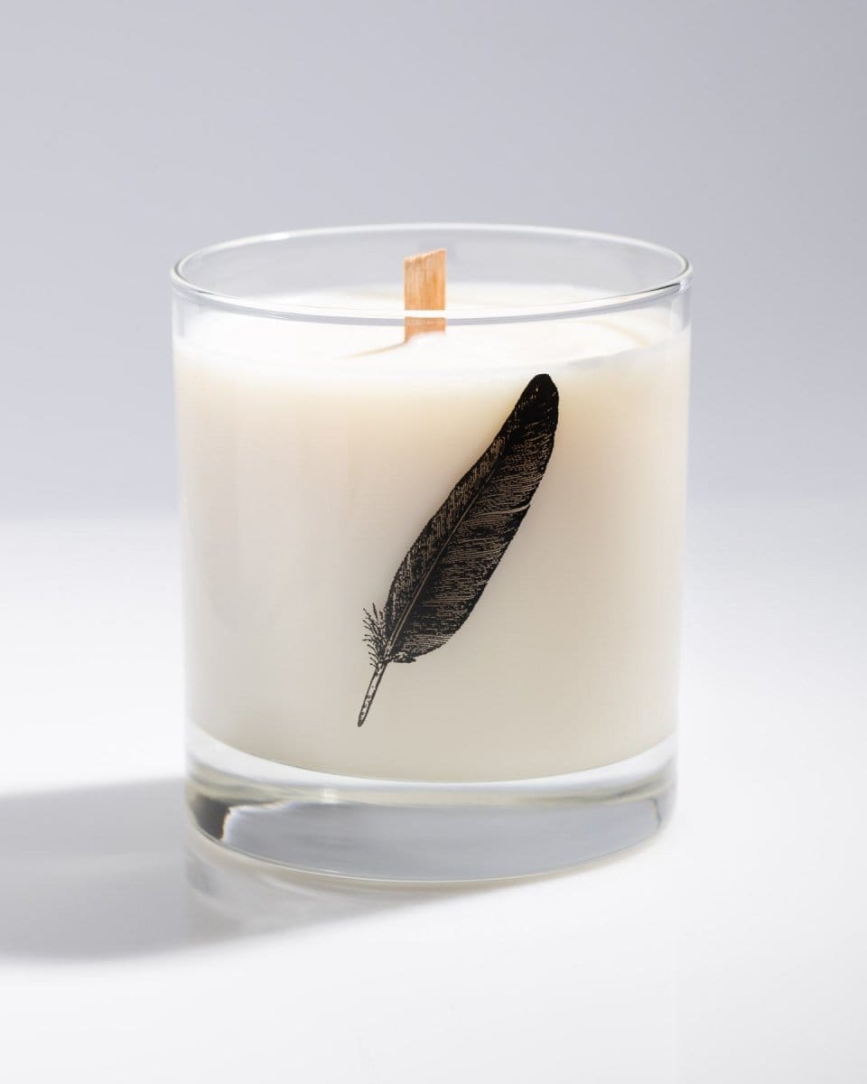 Feather Cocktail Candle Cognitive Surplus
