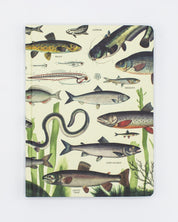 Freshwater Fish Hardcover - Lined/Grid Cognitive Surplus