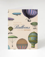 Balloons for Your Birthday Greeting Card