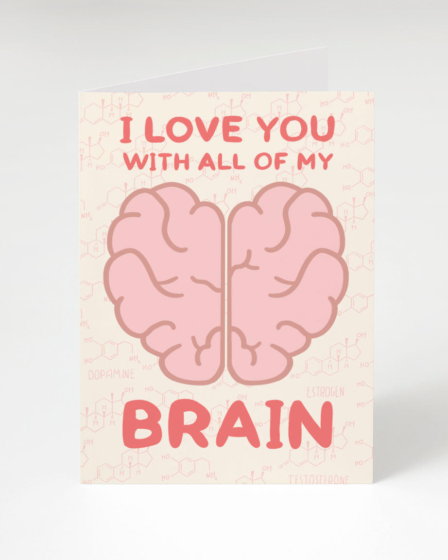 i want your brains card sleeves Love You With My Brain - Anatomy Valentine Card Option:Ship Sealed Triumphant day comfort Pokemon TCG: ME04: Chaos