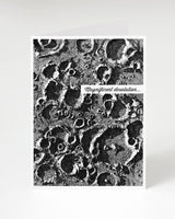 Magnificent Desolation Greeting Card