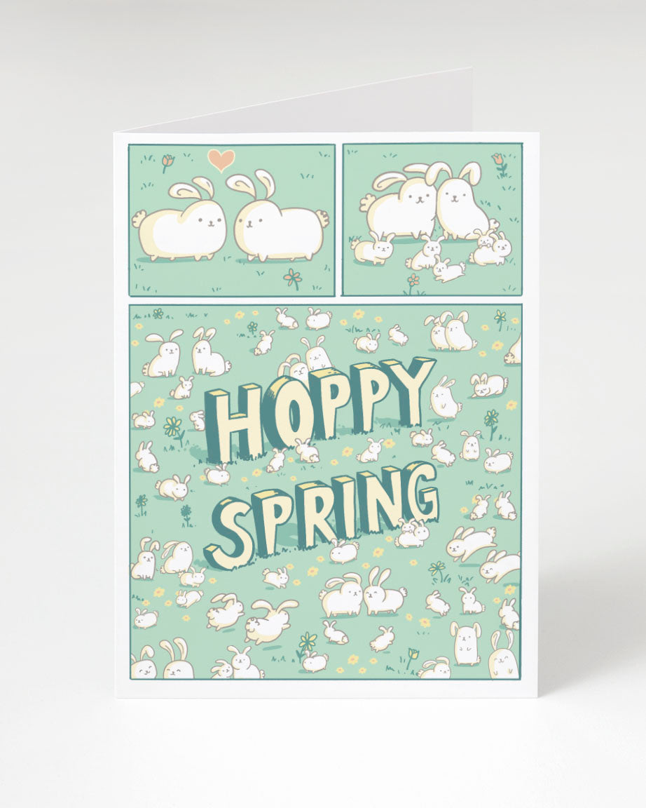 Happy Cognitive Surplus Hoppy Spring Card.