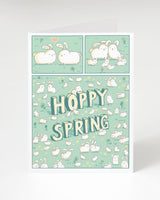 Hoppy Spring Card