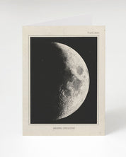 A Cognitive Surplus Moon Greeting Card.
