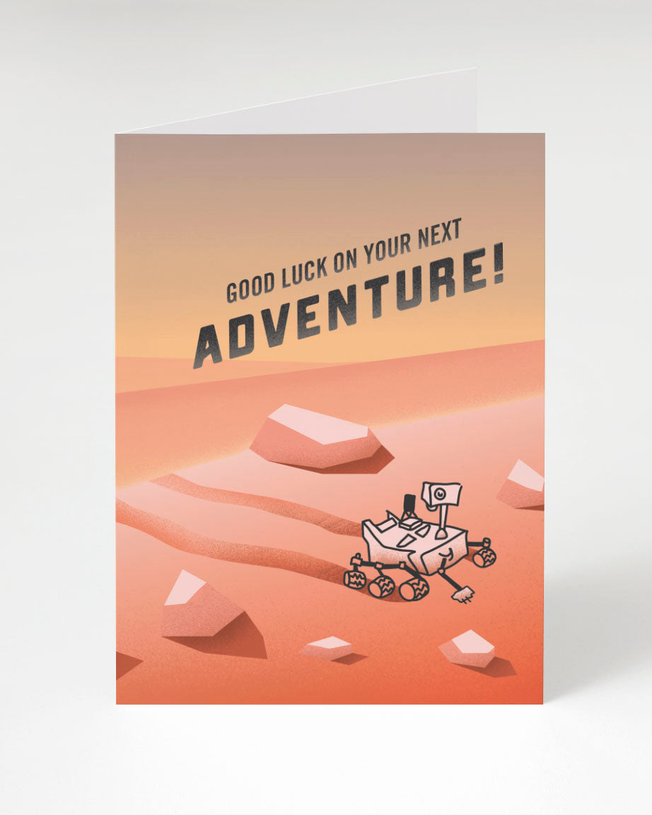 Next Adventure - Mars Rover Greeting Card