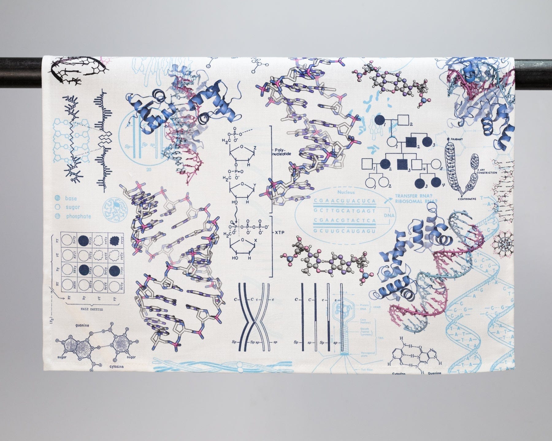 Genetics & DNA Printed Tea Towel Cognitive Surplus