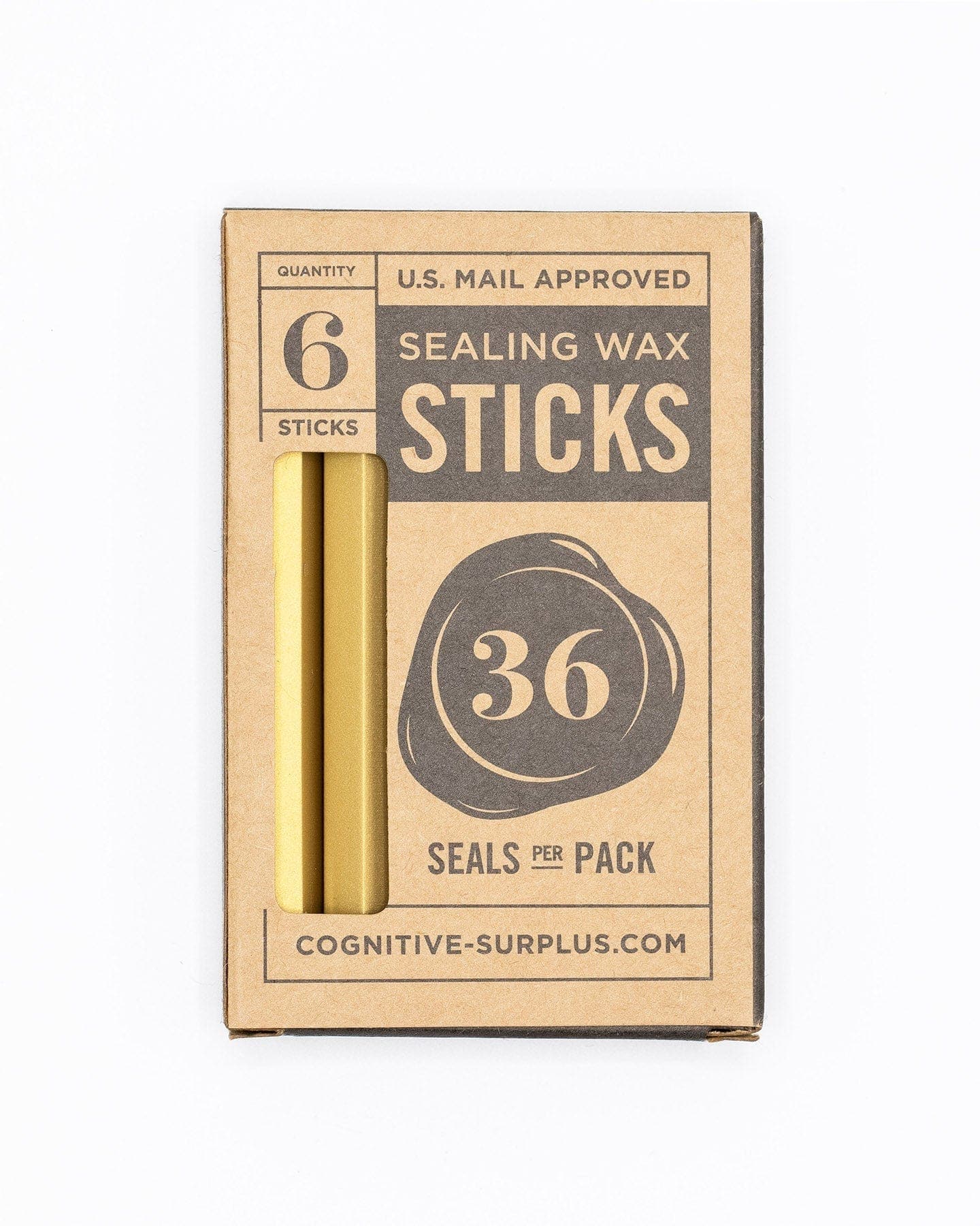 Gold Shimmer Sealing Wax Sticks Cognitive Surplus