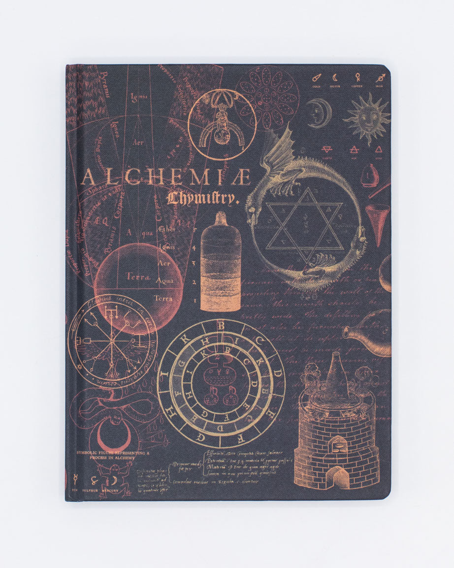 Cognitive Surplus Alchemy Hardcover Notebook - Lined/Grid