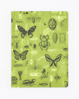 Insects Butterflies & Beetles Hardcover Notebook - Dot Grid