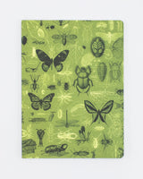 Insects Butterflies & Beetles Softcover Notebook - Lined