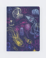 Jellyfish Hardcover Notebook - Dot Grid