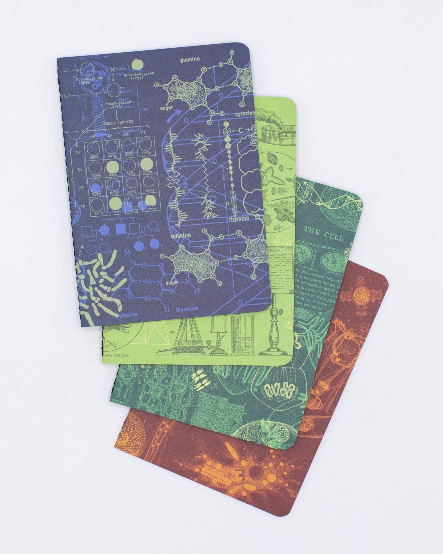 Science Lab Pocket Notebooks Set of 4 | Microbiologist – Cognitive Surplus