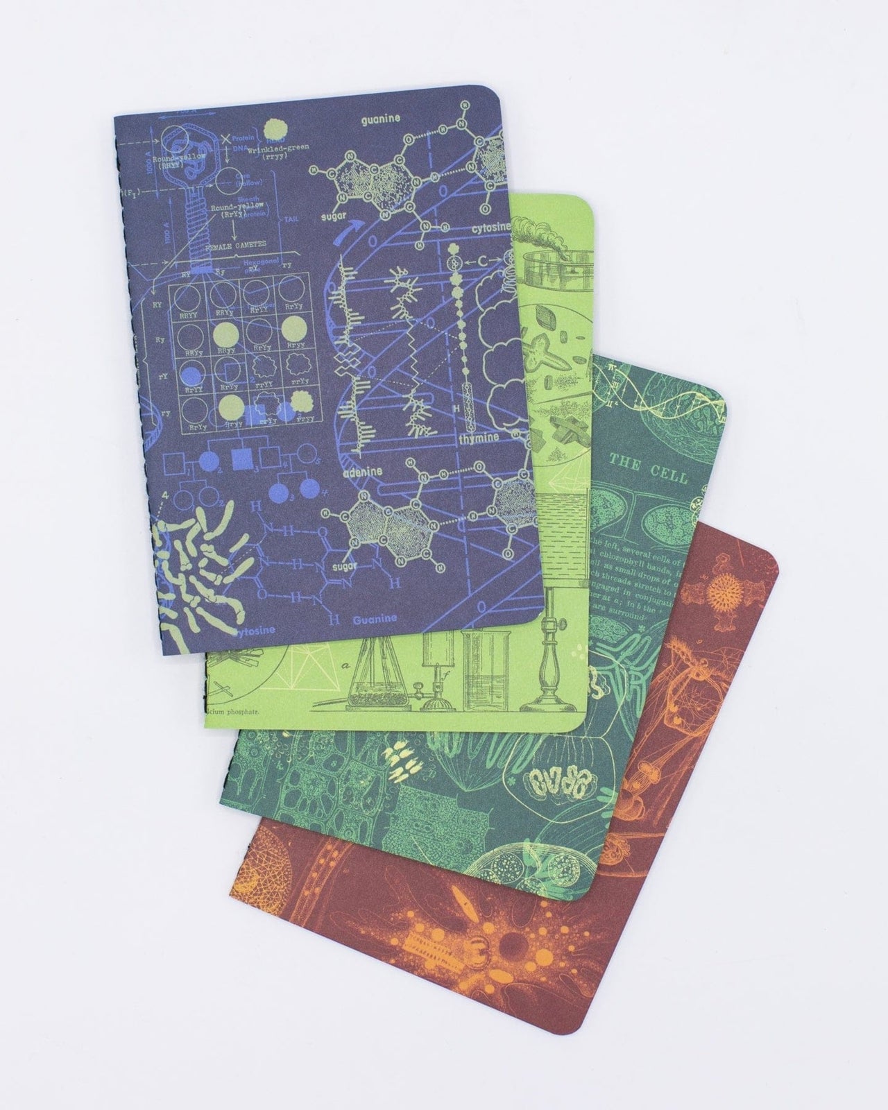 Science Lab Pocket Notebooks Set of 4 | Microbiologist – Cognitive Surplus