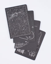 Space Pocket Notebooks Set of 4 | Star Map Print – Cognitive Surplus