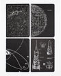 Space Pocket Notebooks Set of 4 | Star Map Print – Cognitive Surplus