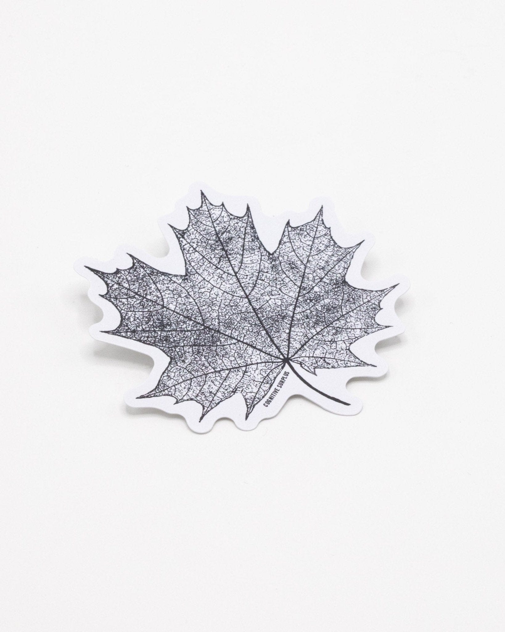 Maple Leaf Sticker Cognitive Surplus