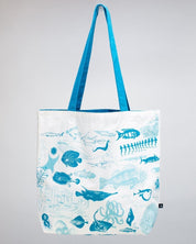 Marine Life Canvas Shoulder Tote Cognitive Surplus