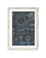 Mechanical Engineering Scientific Illustration Museum Print