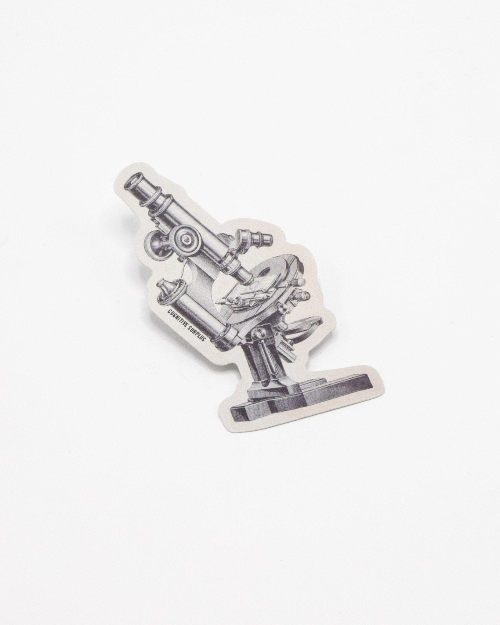 Microscope Sticker โ Cognitive Surplus