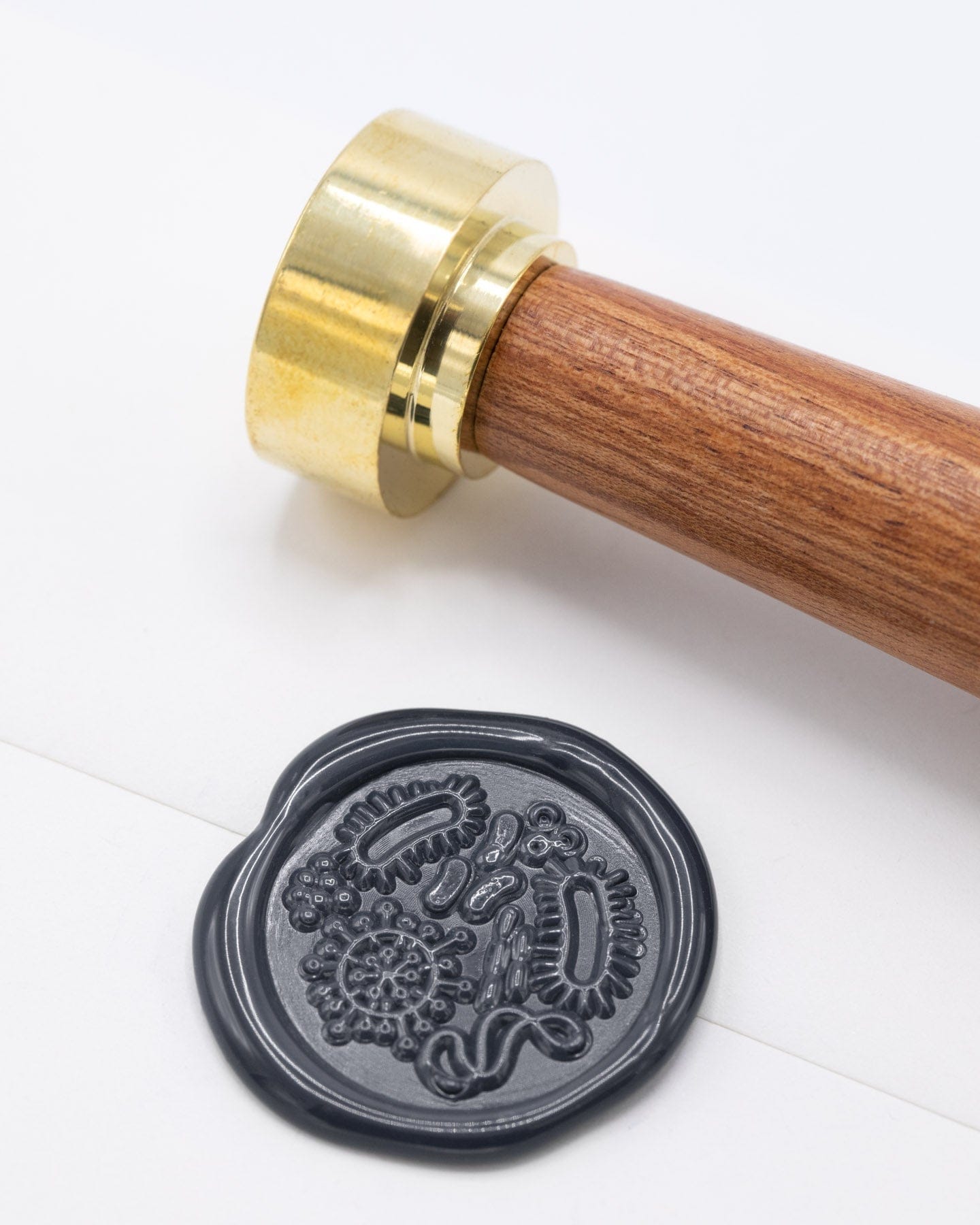 Microscopic Life Wax Stamp Cognitive Surplus