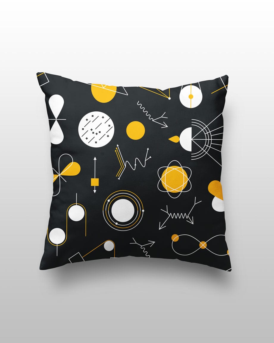 Modern Physics Pillow Cover Cognitive Surplus