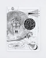 Moon Landing Softcover Notebook - Dot Grid