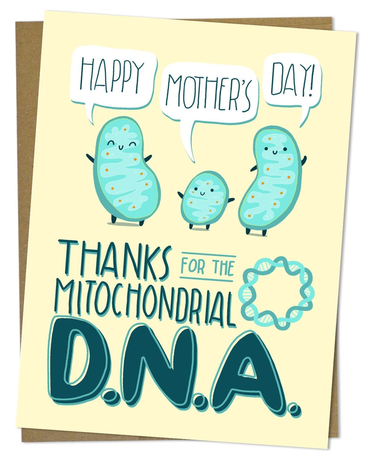 Mother's Day Mitochondrial DNA Card Cognitive Surplus