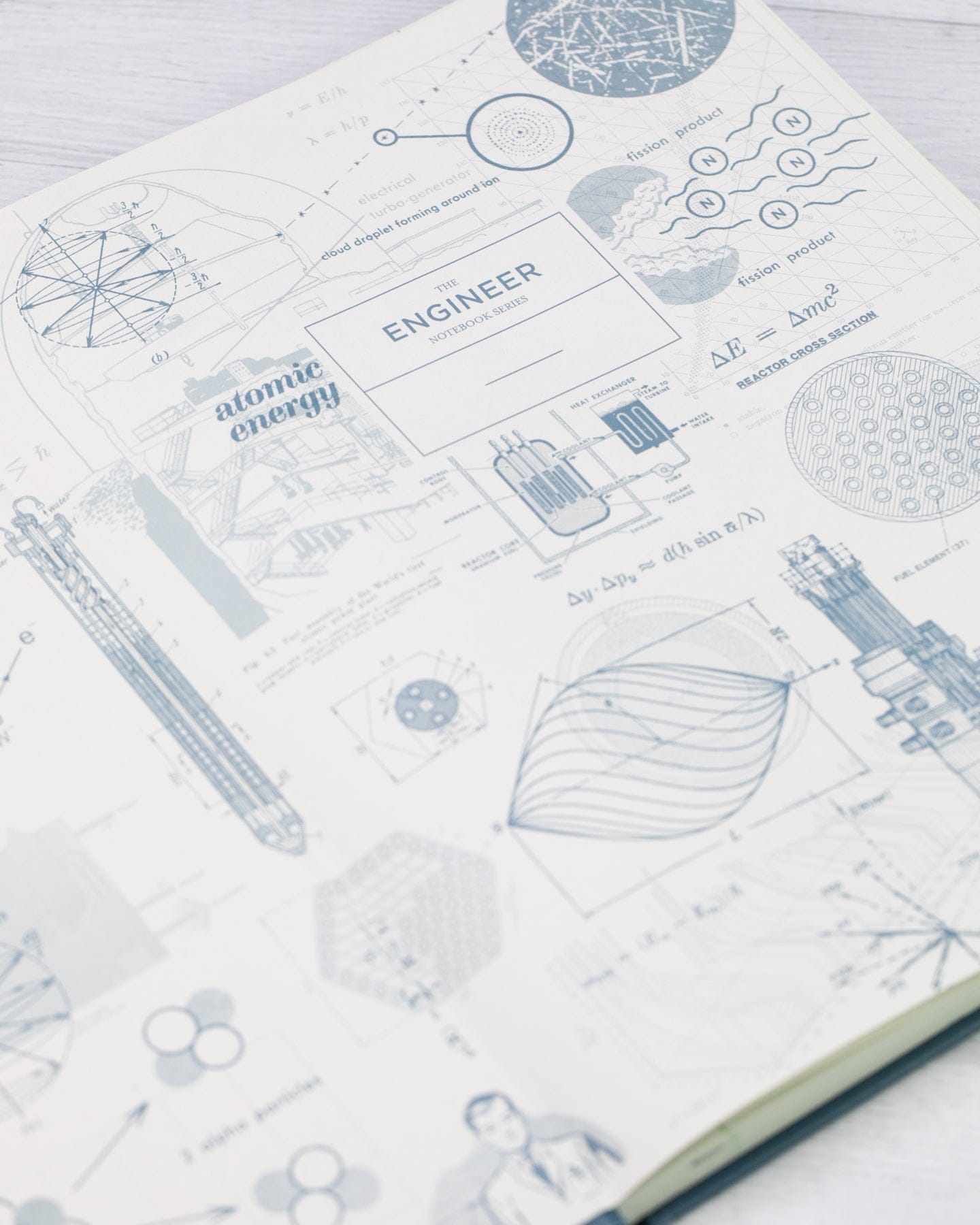 Nuclear Engineering Graph Paper Notebook | Engineer Gifts Single