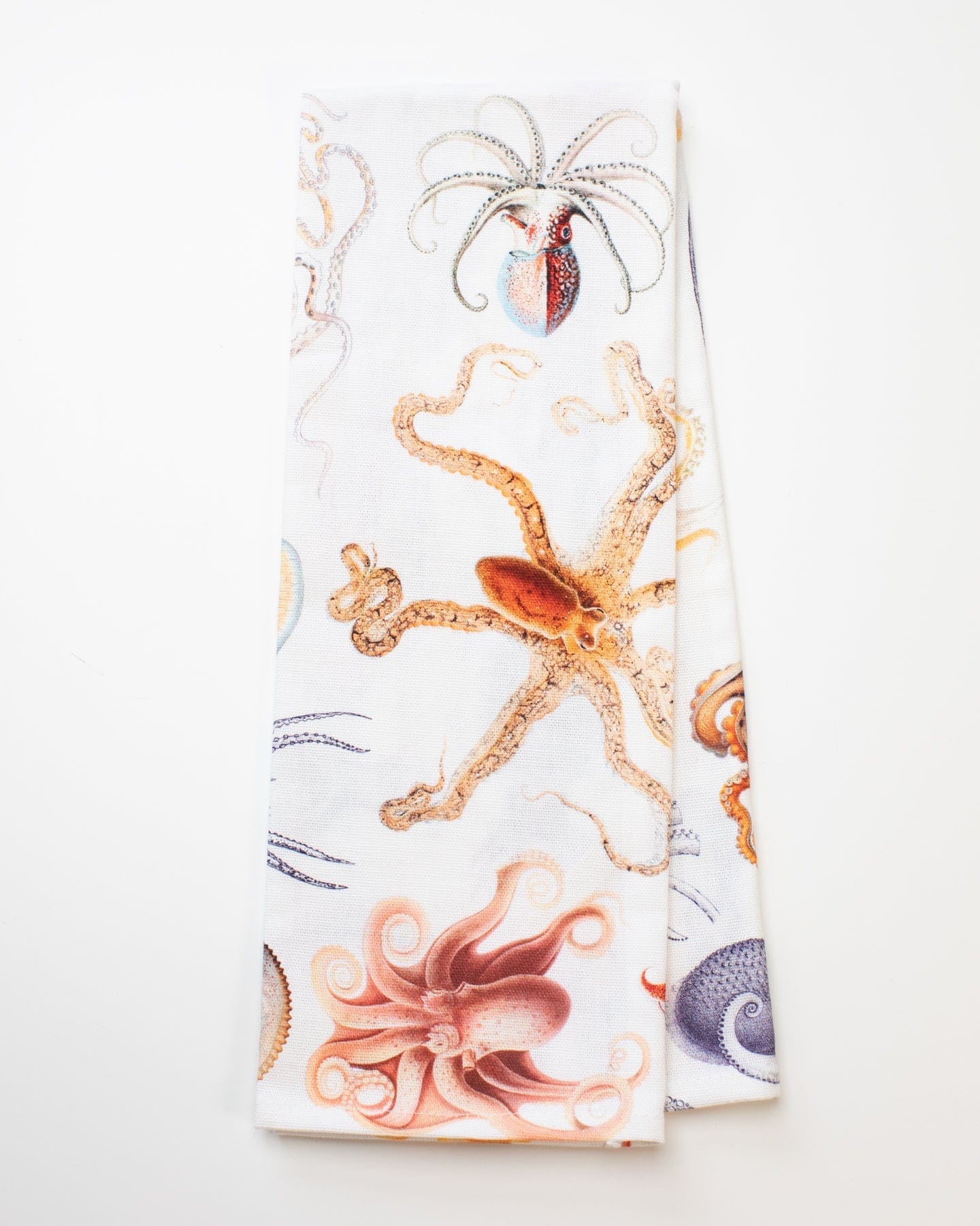 Octopus & Squid Printed Tea Towel Cognitive Surplus