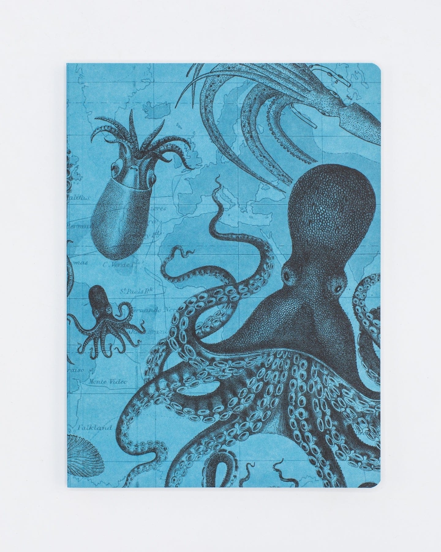 Octopus Print Softcover Notebook | Recycled Notebook – Cognitive Surplus