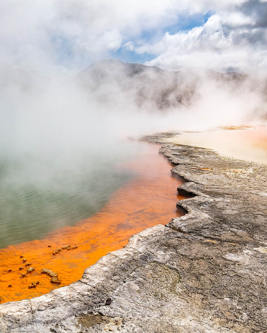 Cognitive Surplus' Geologic Mystery Field Pack contains hot springs in New Zealand.