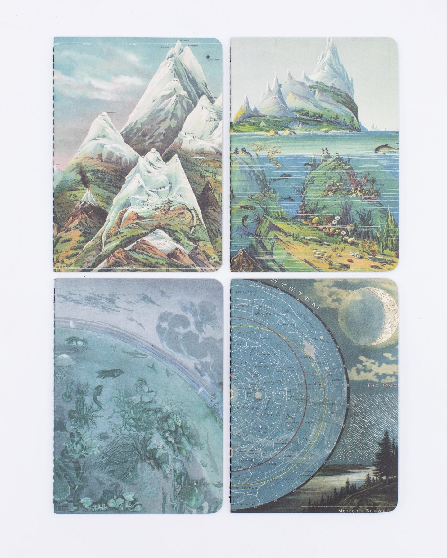 Planet Earth Field Notebooks Set of 4 | Geologist – Cognitive Surplus