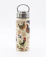 Poultry Science: Chickens 18 oz Steel Bottle