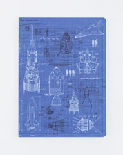 Space Exploration Softcover Notebook | Space Notebook – Cognitive Surplus