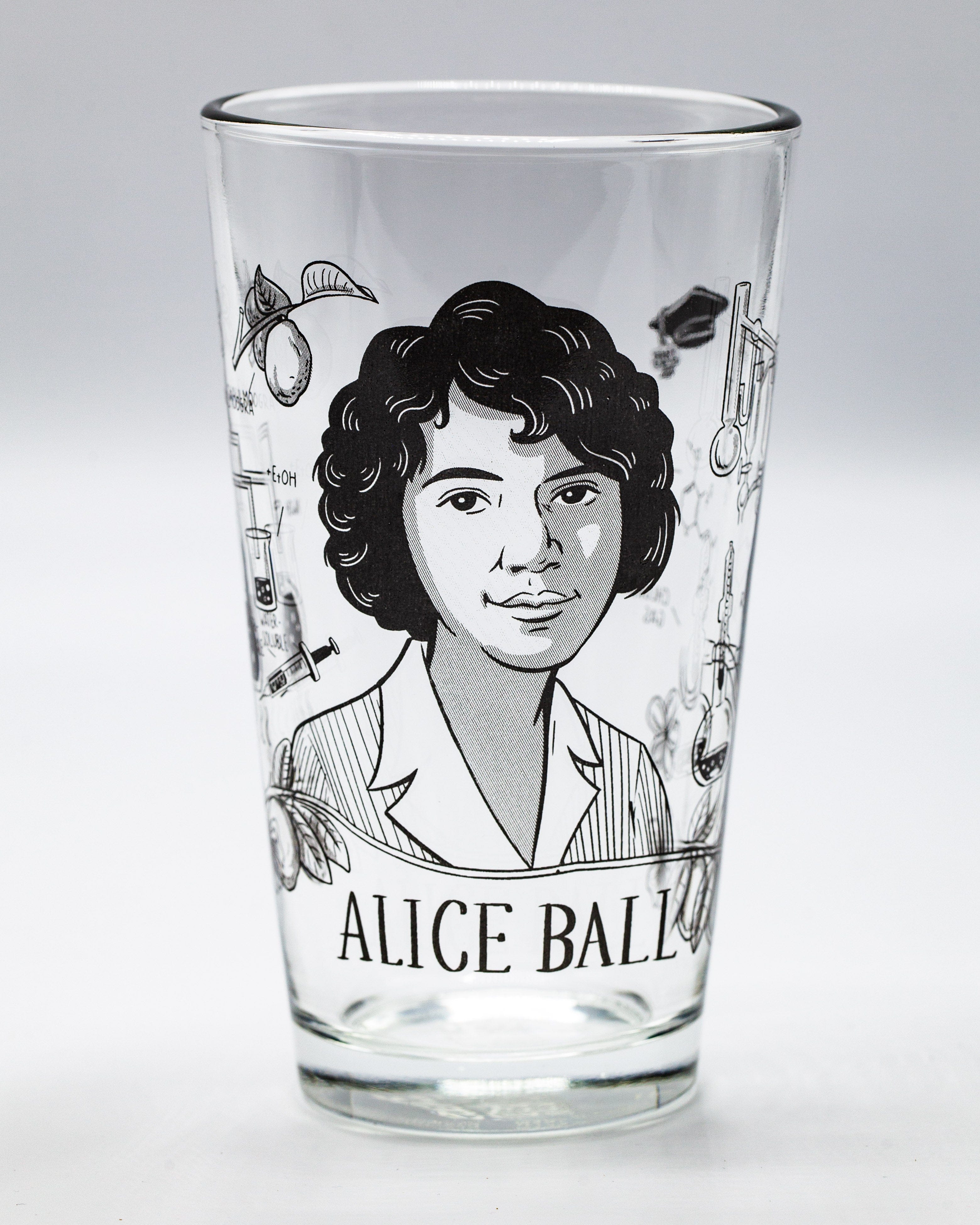 SECONDS Alice Ball Pint Glass Cognitive Surplus
