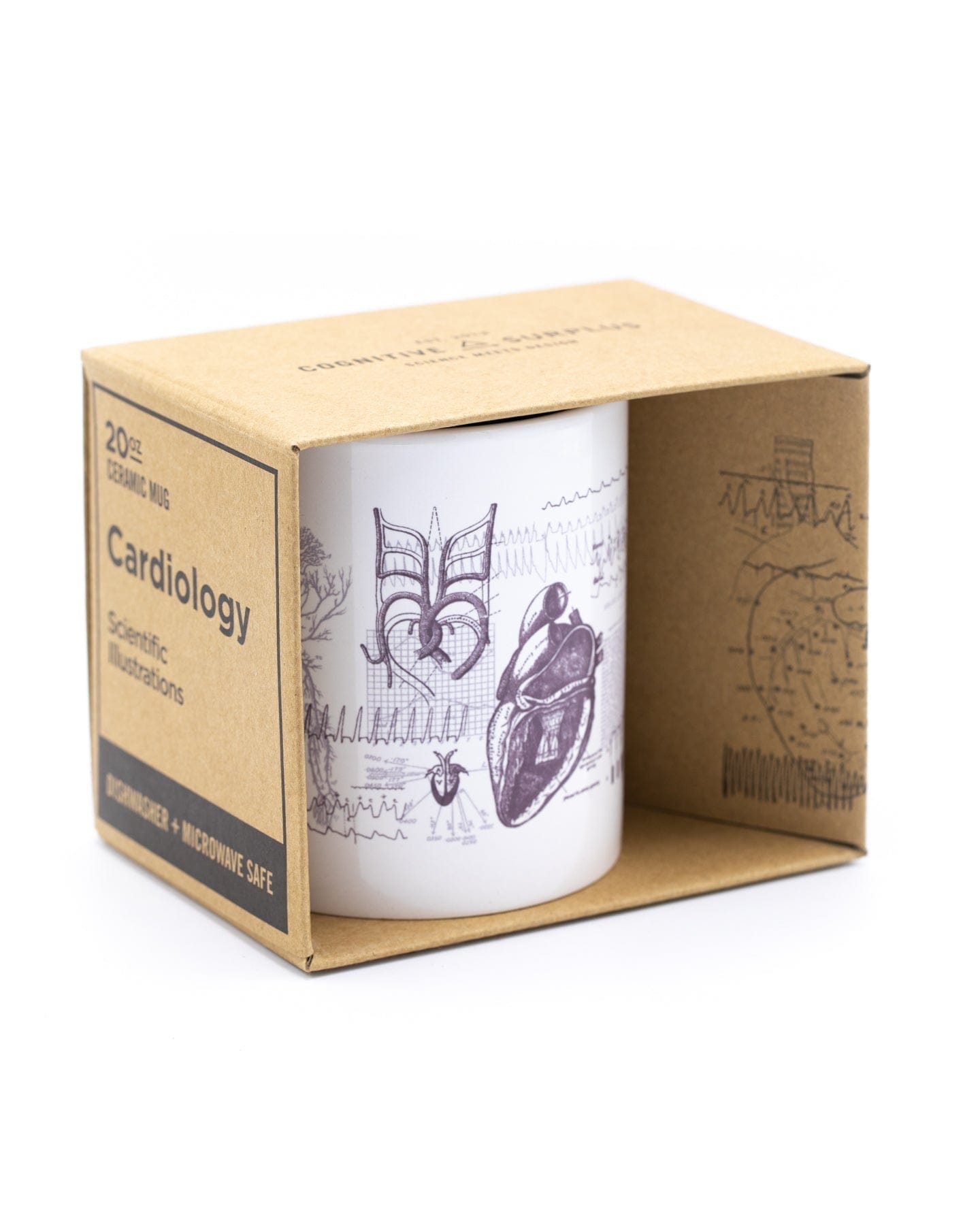 SECONDS: Cardiology 20 oz Mega Mug Cognitive Surplus