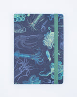 Sea Monsters: Octopus & Squid A5 Softcover Notebook