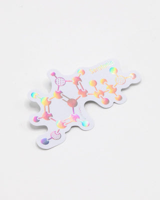 Serotonin: Happiness Molecule Sticker – Cognitive Surplus