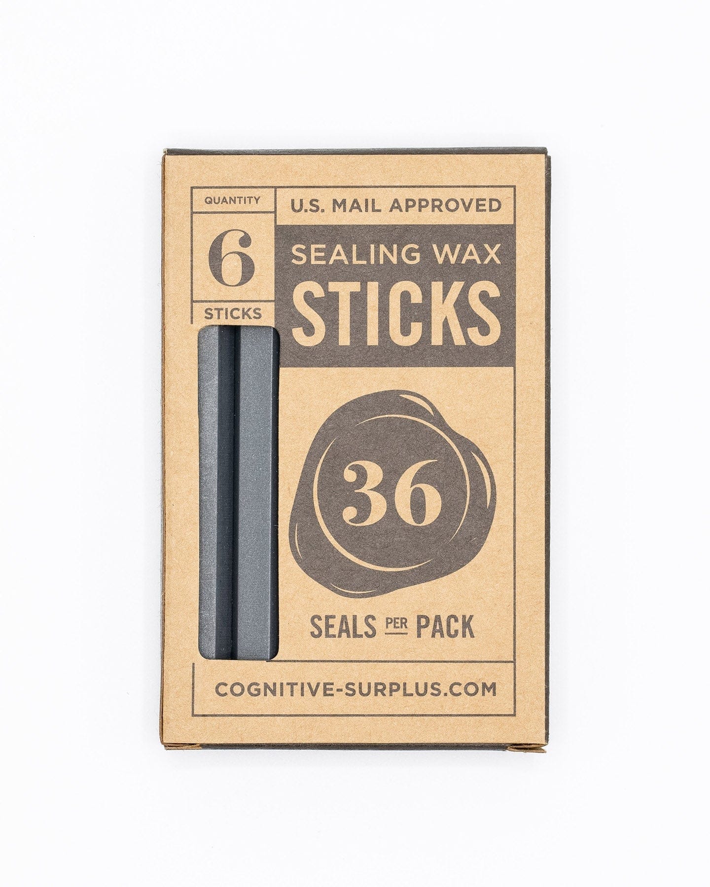 Shadow Gray Sealing Wax Sticks Cognitive Surplus