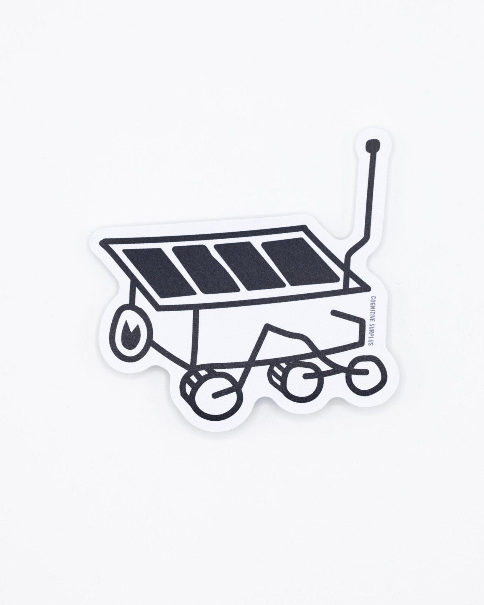 Sojourner Mars Rover Doodle Sticker Cognitive Surplus