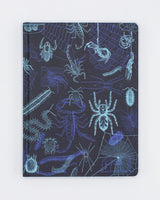 Spiders & Scorpions Hardcover Notebook - Lined/Grid