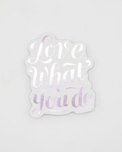 Cognitive Surplus Love What You do Sticker.