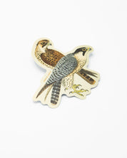 A Peregrine Falcon Sticker with a pair of falcons on it from Cognitive Surplus.