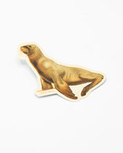 An image of a Cognitive Surplus Sea Lion Sticker on a white background.