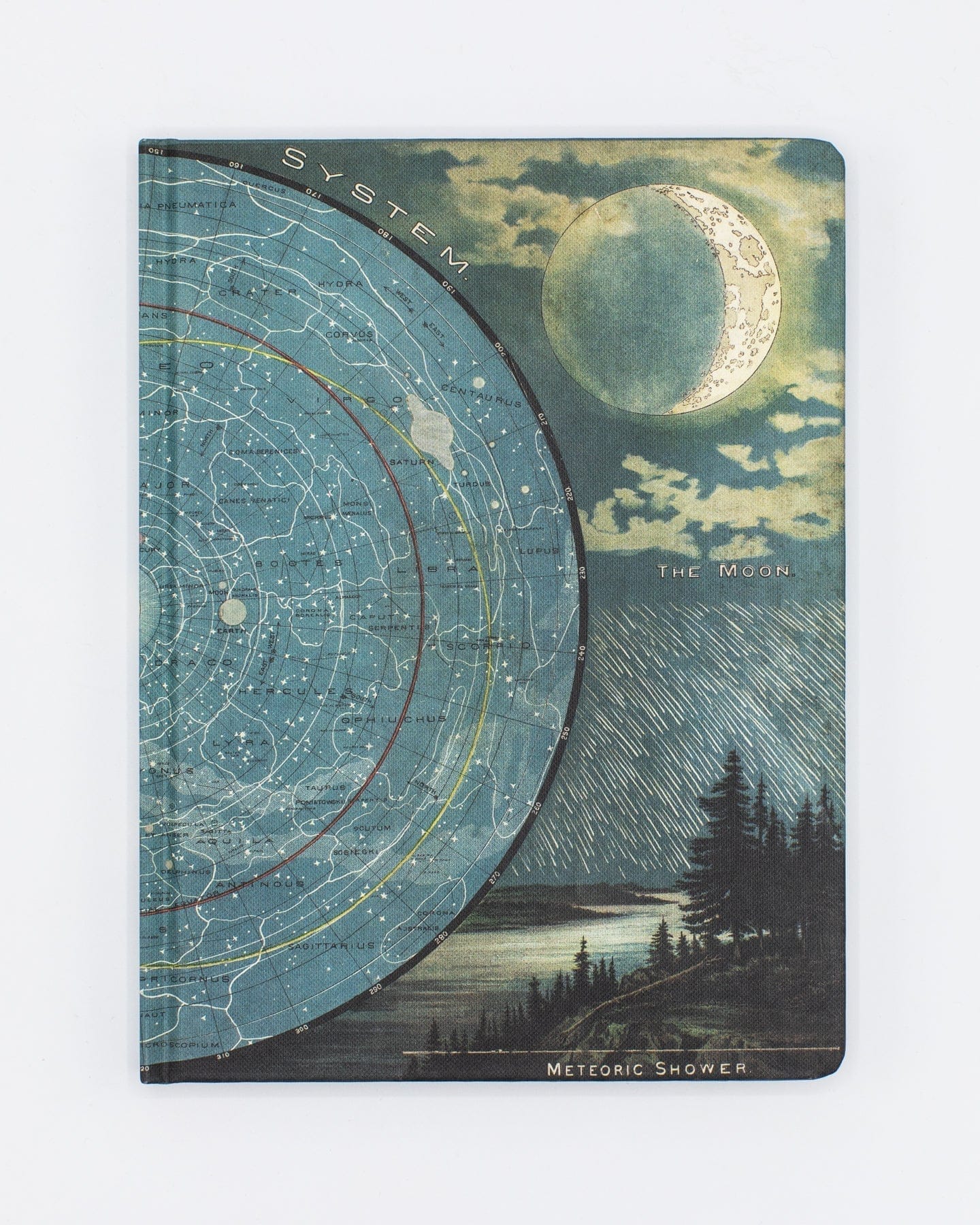 Map Star Book Astronomy Star Map Notebook - Hardcover | Space Notebook – Cognitive ...