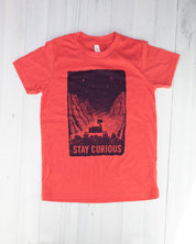 Stay Curious – Mars Rover Youth Tee Shirt Cognitive Surplus