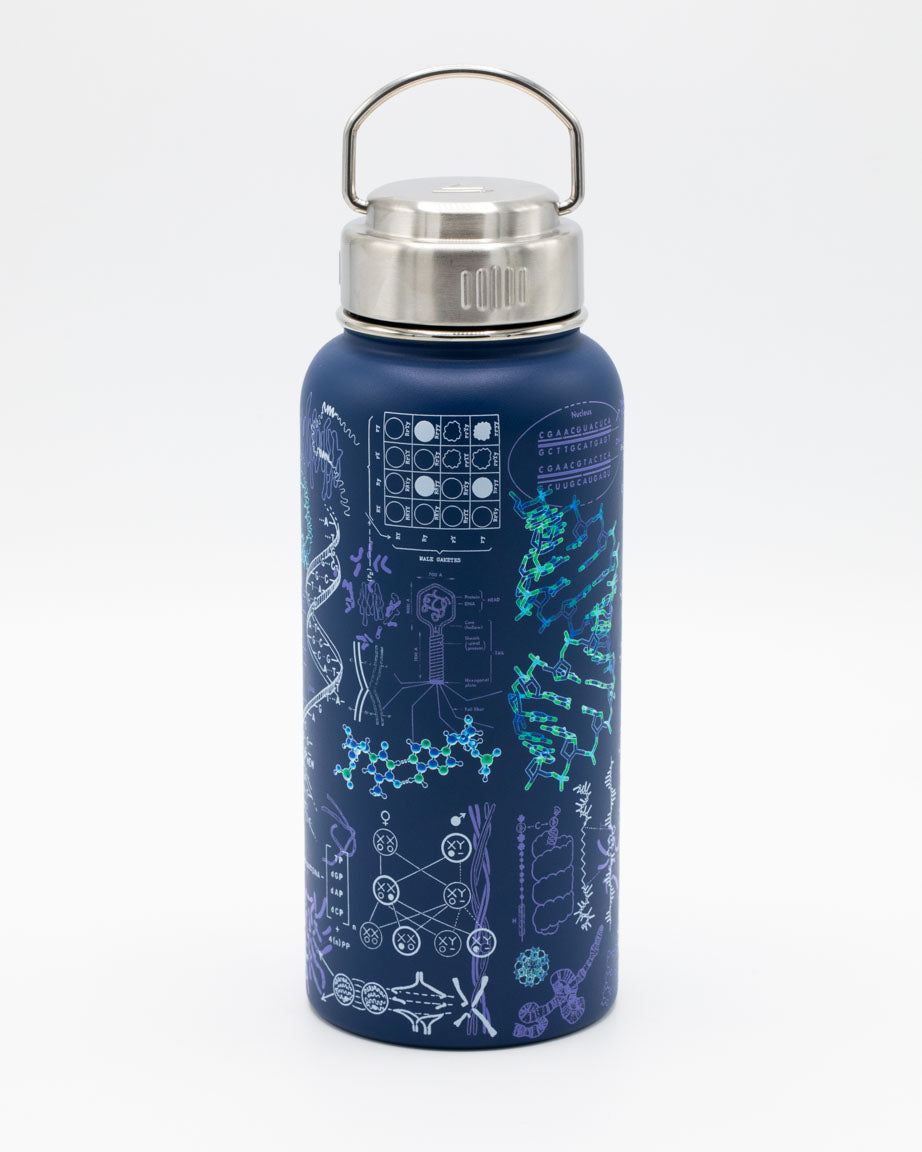 Genetics & DNA 32 oz Steel Bottle